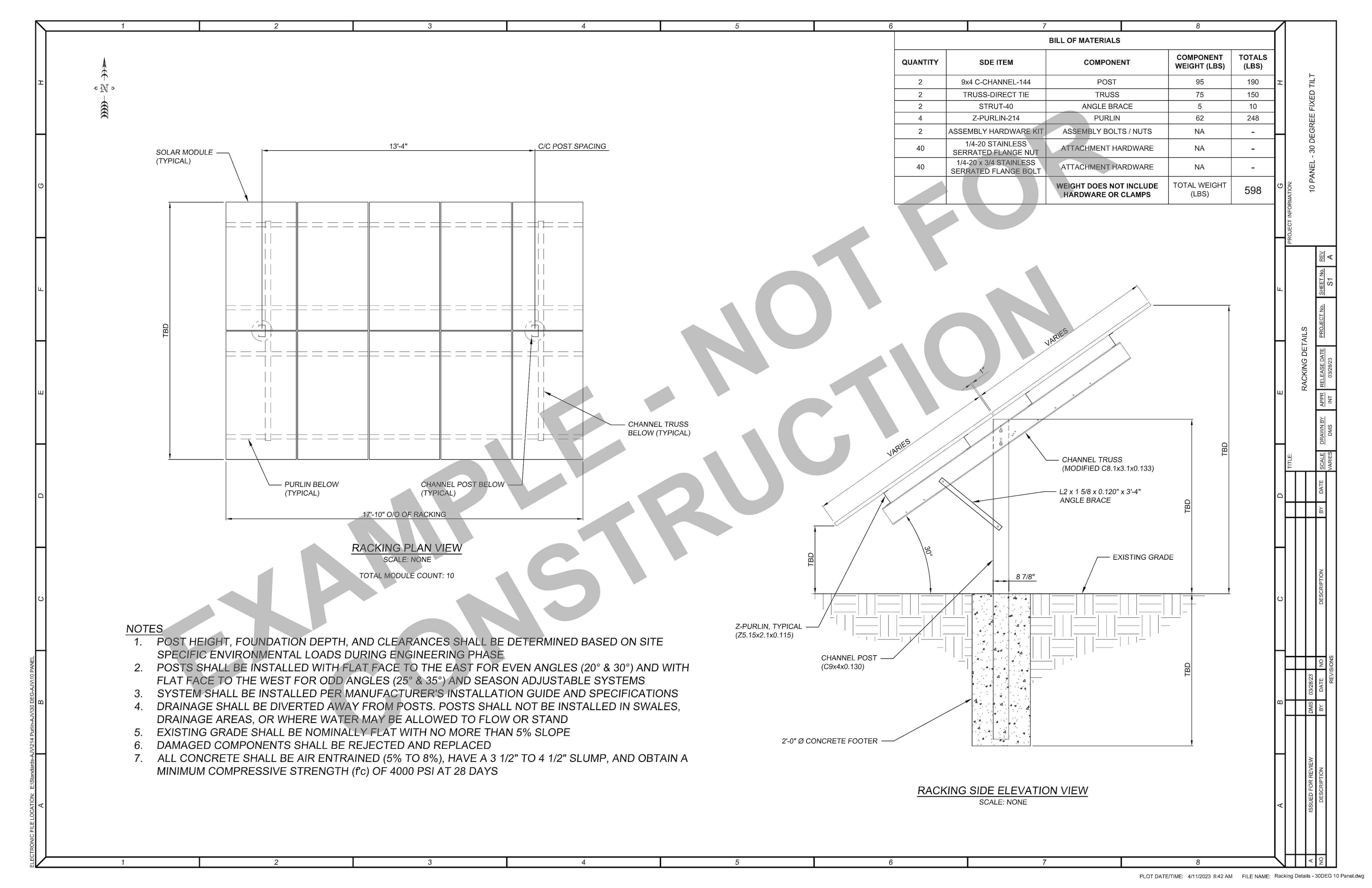 Sky Rack 2.0 Ground Solar Mount