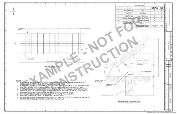 Sky Rack 2.0 Ground Solar Mount