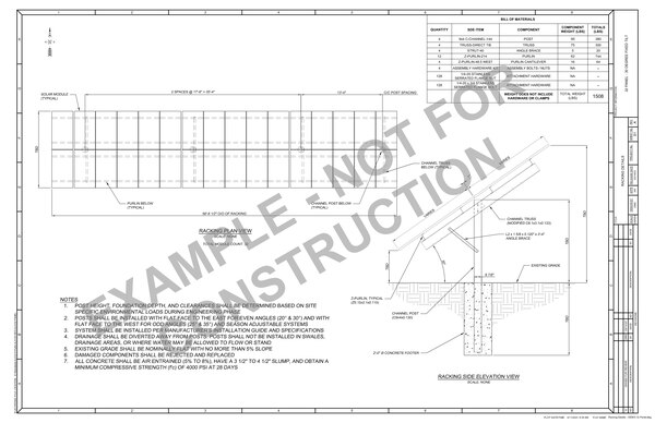 Sky Rack 2.0 Ground Solar Mount