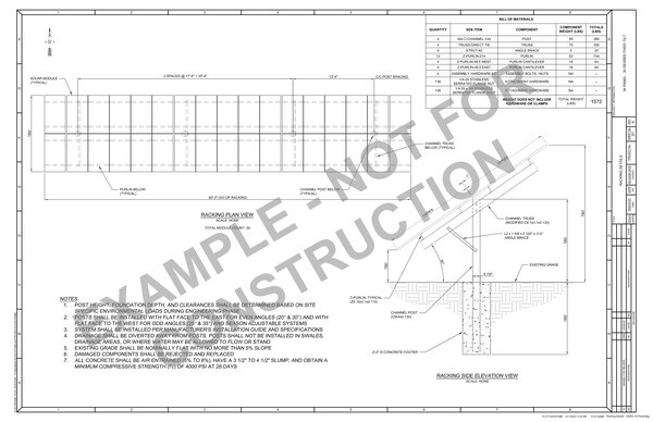 Sky Rack 2.0 Ground Solar Mount