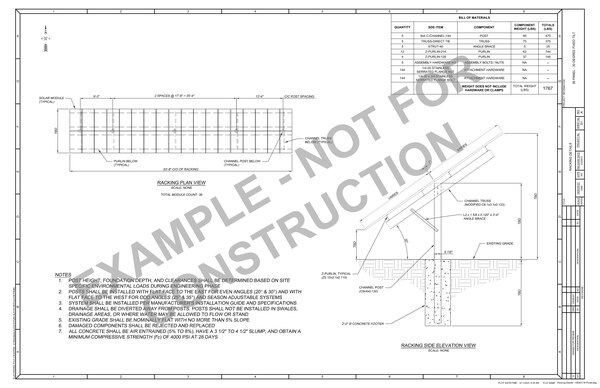 Sky Rack 2.0 Ground Solar Mount