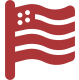 American flag icon
