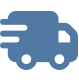 Fast truck icon
